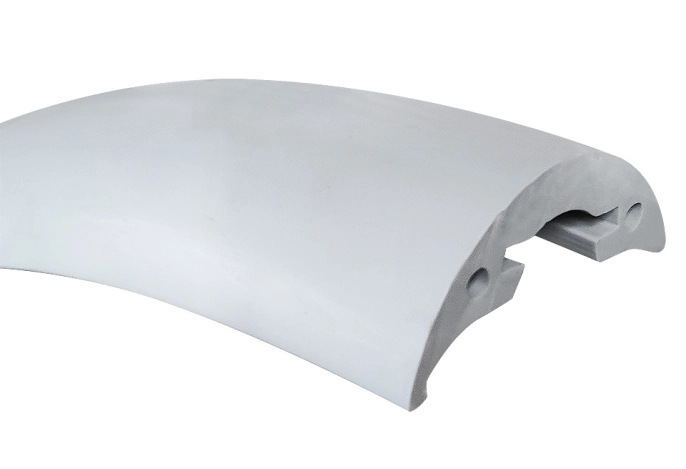 Привальный брус Radial 65х21мм серый Tessilmare ПВХ (10250351)